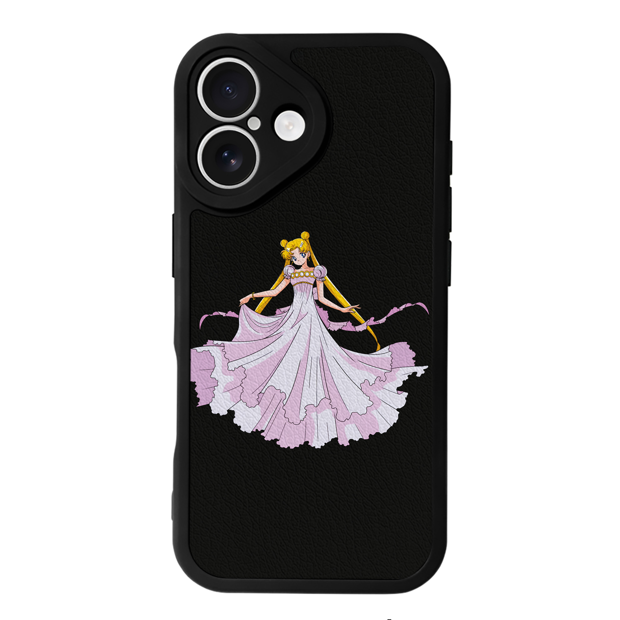 （画像用） 美少女戦士セーラームーン 愛野 美奈子 あいの みなこ Sailor Moon Aino Minako 【iPhone 16シリーズ対応】シリコンスマホケース（レザー調） 材質：シリコン
